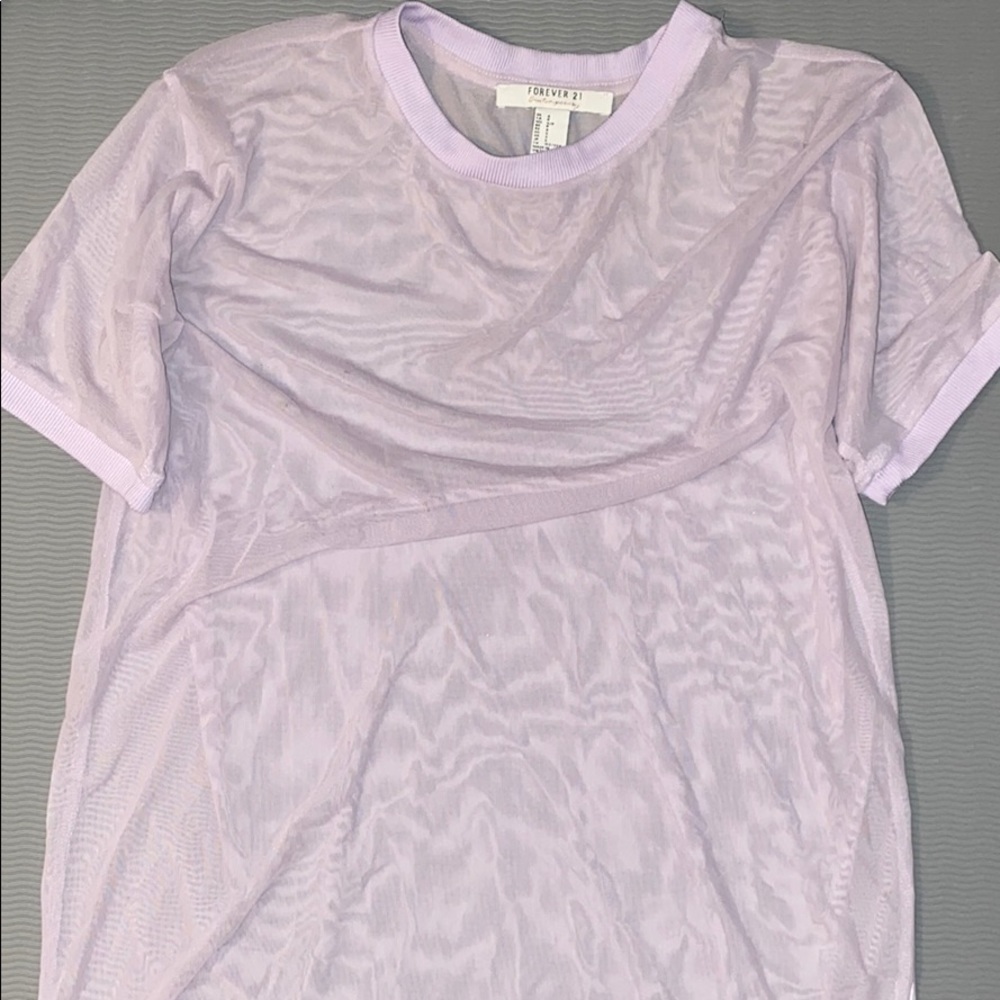 Forever 21 see through top